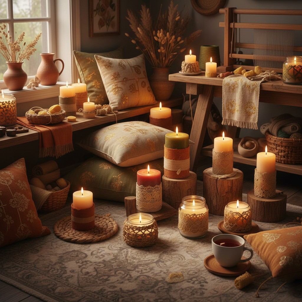 Dekorativ hantverk workshop